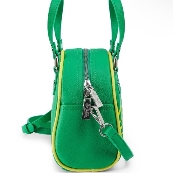 Von Dutch Green and Yellow Satchel/ Bowling Bag - Picture 6 of 8